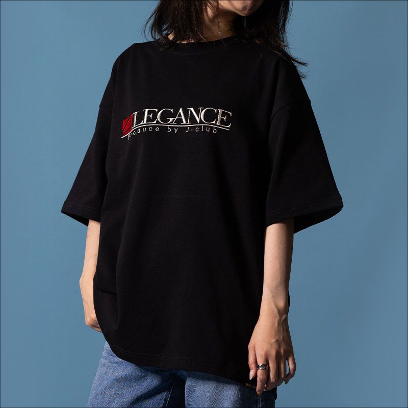 9.1オンス オーバーサイズＴシャツ LEGANCE x LEGANCE OSAKA LOGO