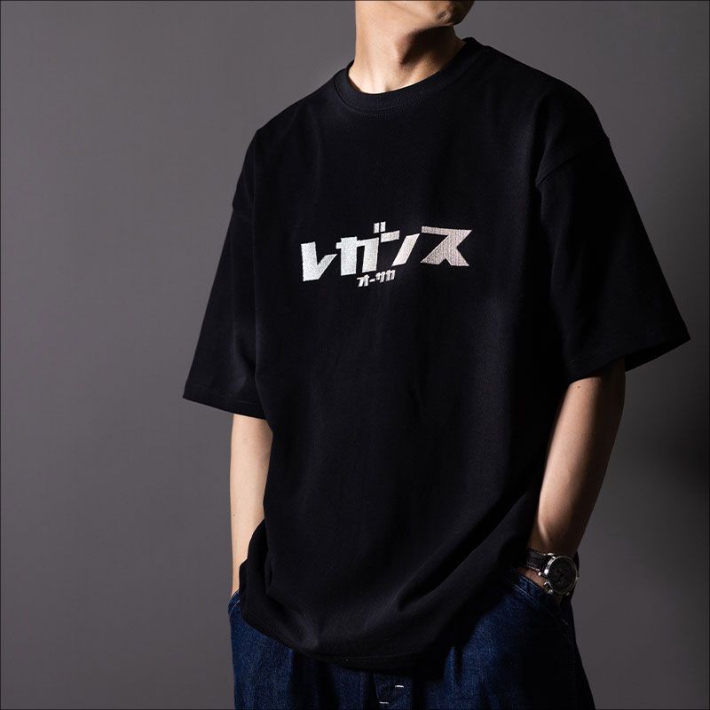 9.1オンス オーバーサイズＴシャツ LEGANCE OSAKA x New cursive LOGO
