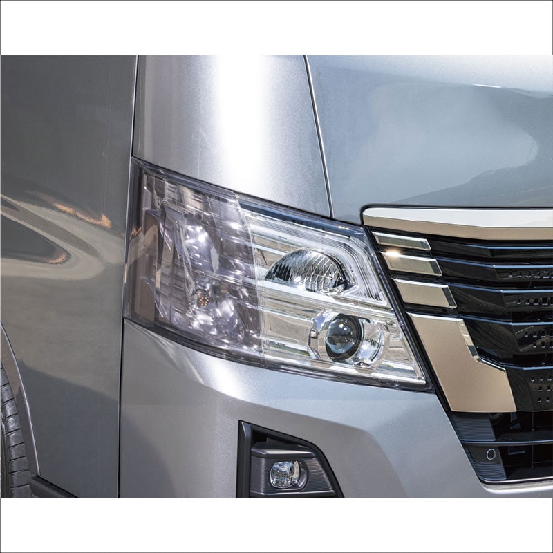 【1BOX NETWORK】キャラバン用ヘッドライトコーナーレンズカバー