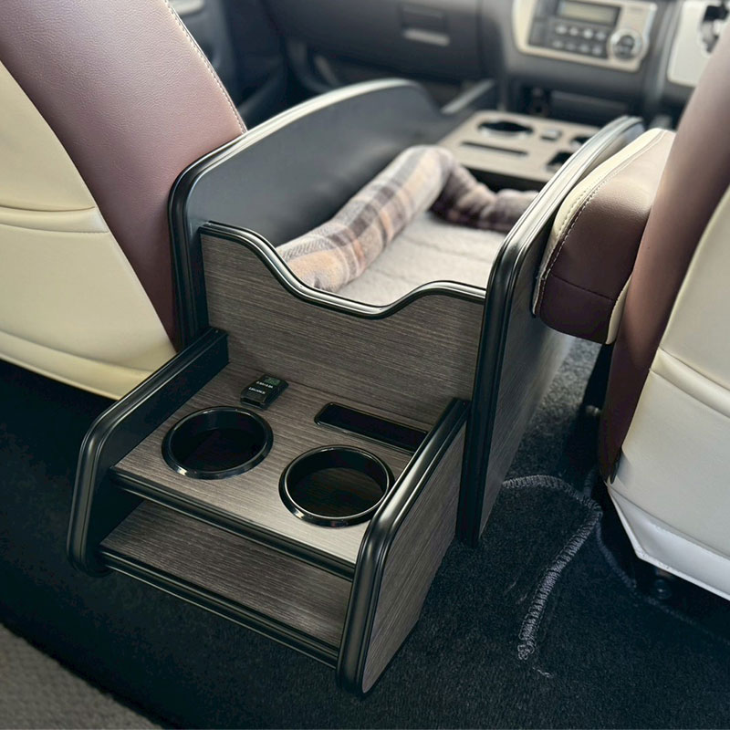 200系ハイエース DOGコンソールBOX専用 セカンドカップホルダー(ナロー用)