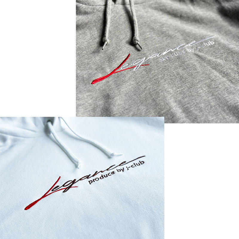 8.4オンス ライトパーカー New Cursive × LEGANCE OSAKA LOGO