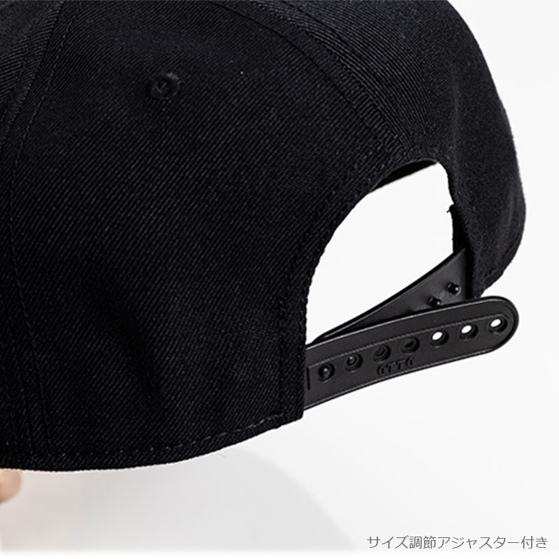 OTTO x LEGANCE Flat cap LEGANCE OSAKA LOGO ブラック