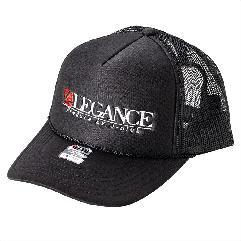 OTTO x LEGANCE　Mesh cap LEGANCE LOGO ブラック