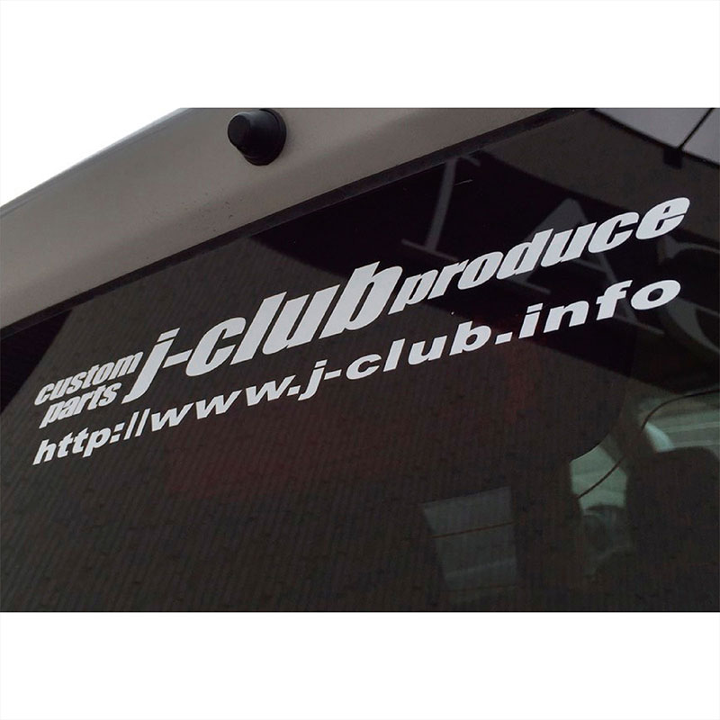 J-CLUBステッカー
