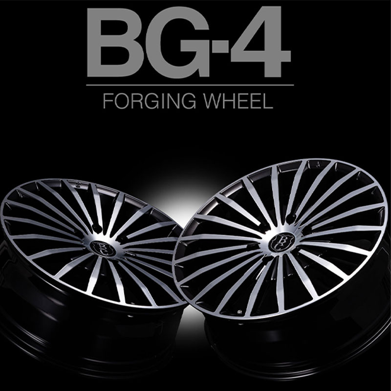 BACK GAMMON BG4 ブラックポリッシュ - ホイール | LEGANCE