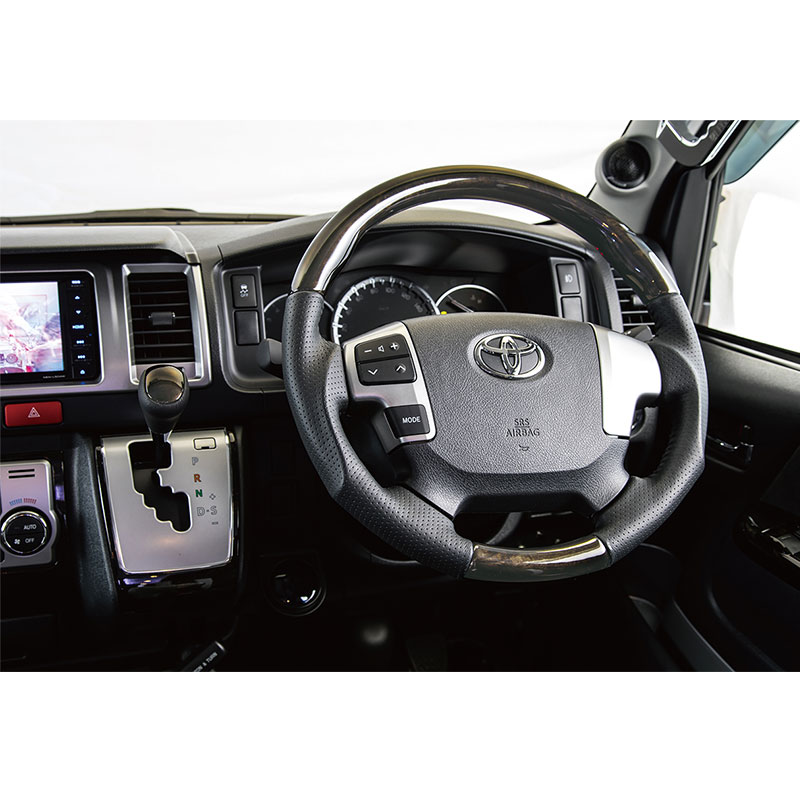 マホガニー ガングリップステアリング 4型~