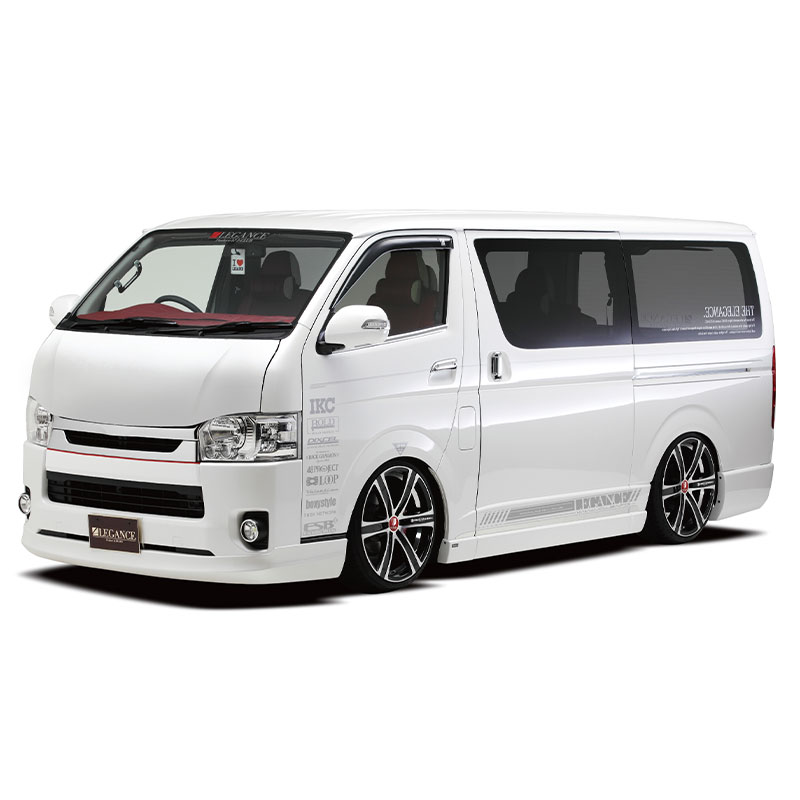ナロー ハーフスポイラー 3点フルセット 4～8型