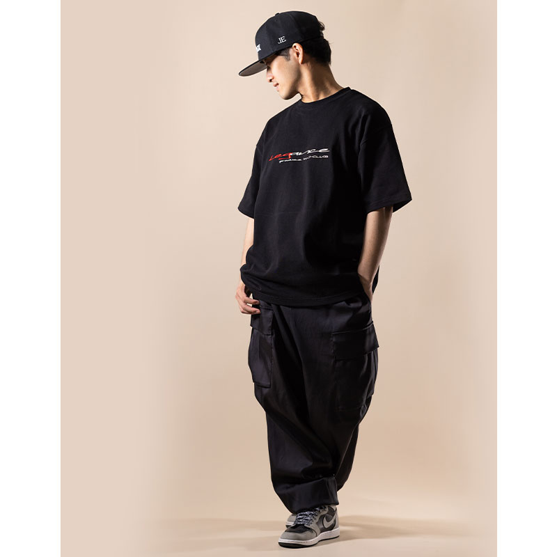 9.1オンス オーバーサイズＴシャツ New cursive x LEGANCE OSAKA LOGO