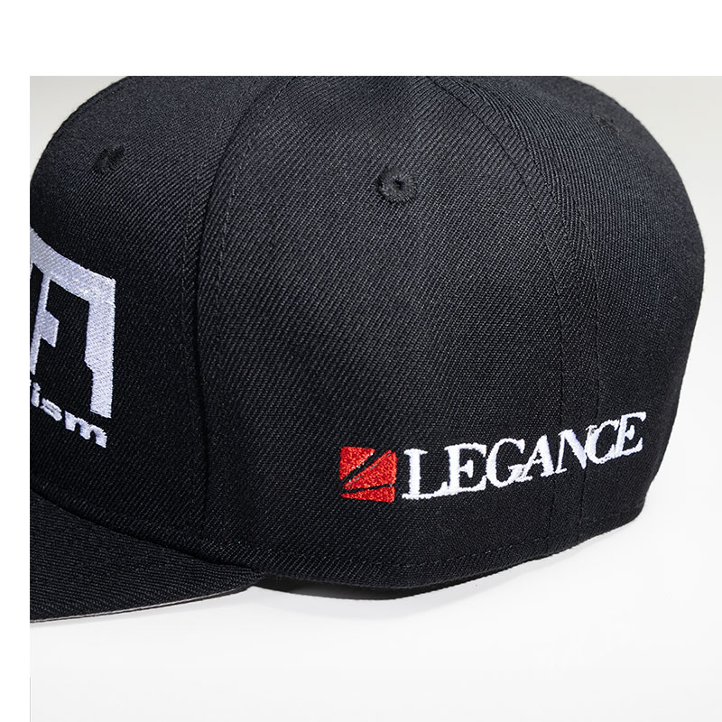 OTTO x LEGANCE　Flat cap LEGANCE・レ LOGO チャコール×ブラック