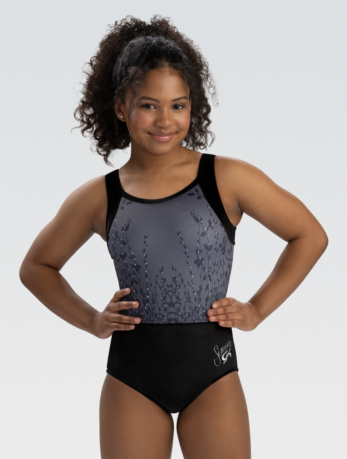 【E5251】ルーテッド パワー タンク レオタード