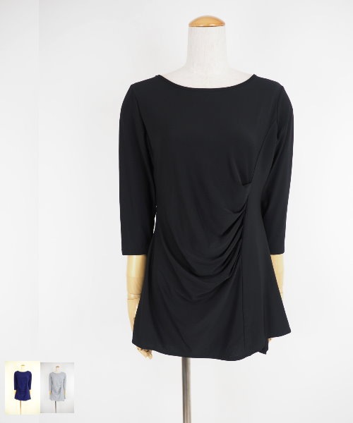 Ｌサイズ シンプルデザインチュニック 【社交ダンス 衣装 トップス