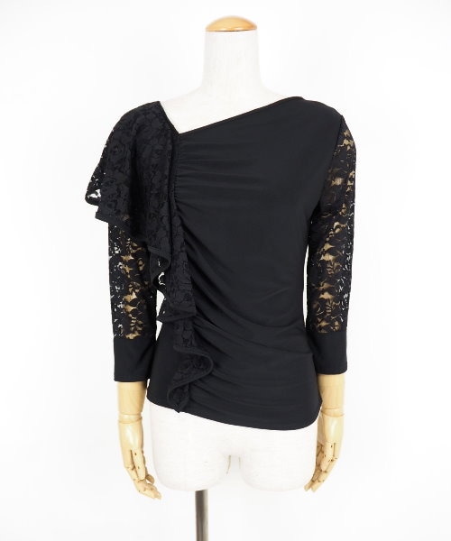 社交ダンス　セットアップ　ピンク　レイリーナ 社交ダンス セットアップ ピンク レイリーナ ピンク フリル付き社交