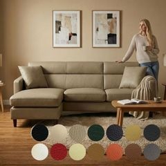 ソファー 革 レザー ソファ 本革 カウチソファ 3人掛けソファ コンパクト カウチ コーナー L字 ソファセット 3シート シンプル Stilosa♯188 スティローザ 幅188cm 本革 半革 1mm厚