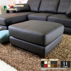 オットマン スツール １人用 1人掛け 本革 本皮 レザー ローソファー コンパクト ソファー ソファ そふぁ シンプル 足置き 一人暮らし イタリア社製ブランド革 ダークブラウン 茶等 14色対応 938sp-ot [幅75cm]