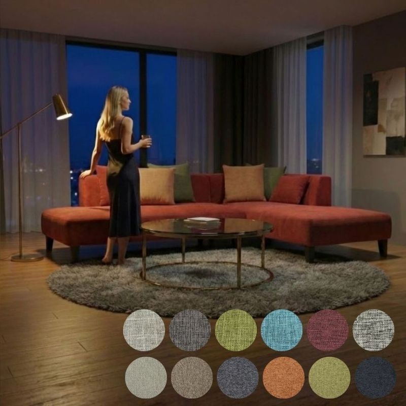 ソファー カウチソファ 3人掛けソファ 2人掛けソファ コーナーソファ カバーリングソファ ワイド 大型 カウチ L字 ローバック シンプル モダン 奥行 深い 白 ホワイト Lelax Luminoso リラックス ルミノソ 幅249cm 布地