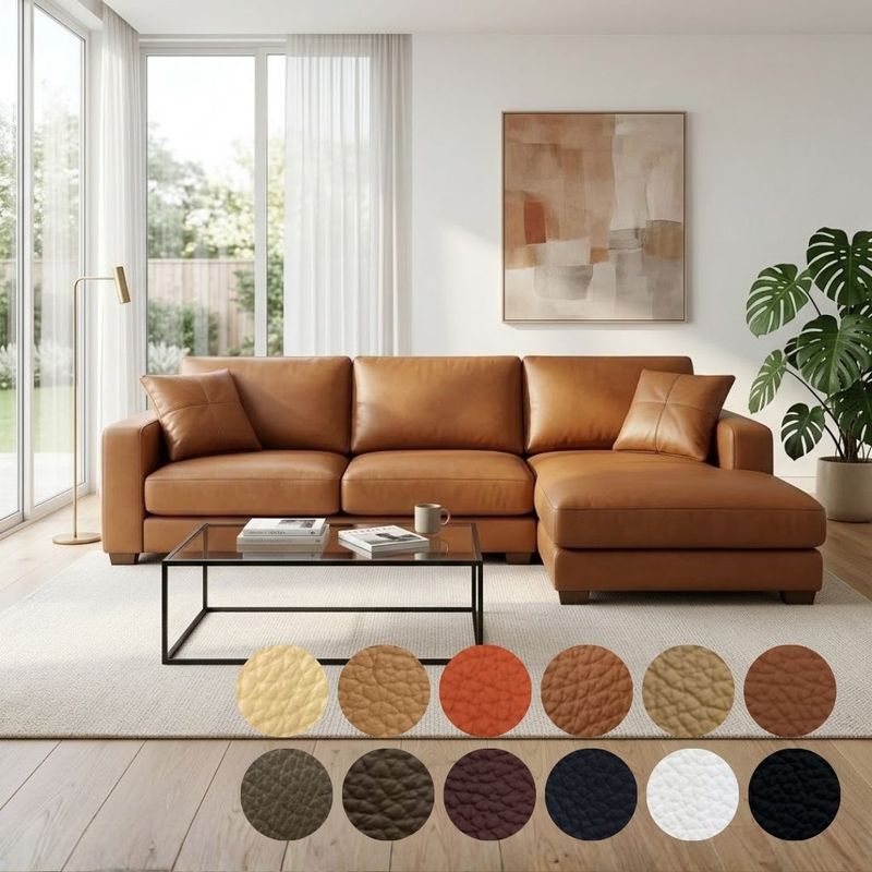 ソファー 革 レザー ソファ 本革 カウチソファ 3人掛けソファ ワイド 大型 カウチ コーナー L字 ローバック 3シート シンプル モダン Divina ディヴィーナ 幅250cm 本革 半革 厚革1.5mm厚