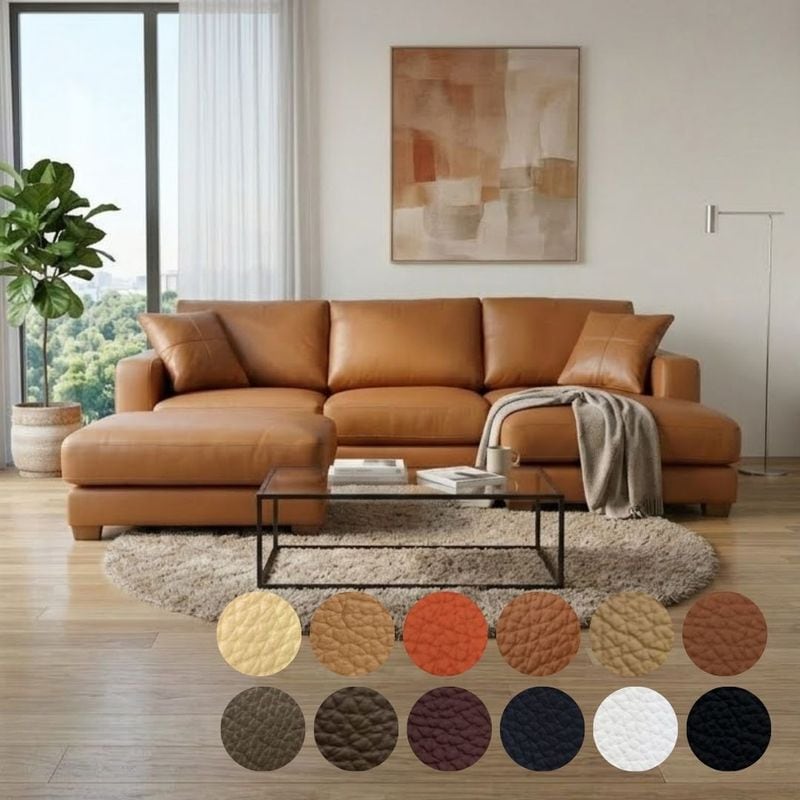 ソファ ソファー 革 レザー 本革 カウチソファ 3人掛けソファ ワイド 大型 カウチ コーナー L字 ローバック 3シート シンプル モダン Divina ディヴィーナ 幅250cm 本革 半革 厚革1.5mm厚