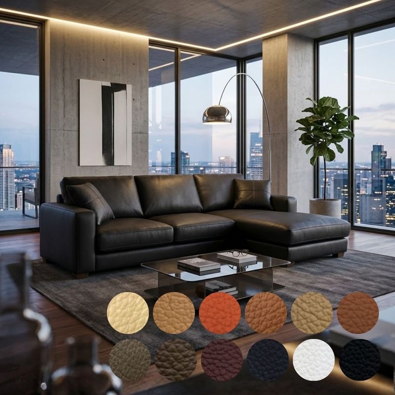 ソファー 革 レザー ソファ 本革 カウチソファ 3人掛けソファ ワイド 大型 カウチ コーナー L字 ローバック 3シート シンプル モダン Divina ディヴィーナ 幅250cm 本革 総革 厚革1.5mm厚