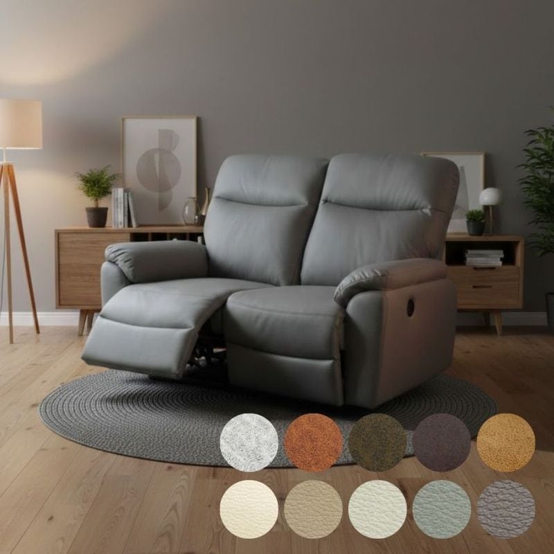 ソファ ソファー 革 レザー 本革 2人掛け コンパクト ダイニングソファ