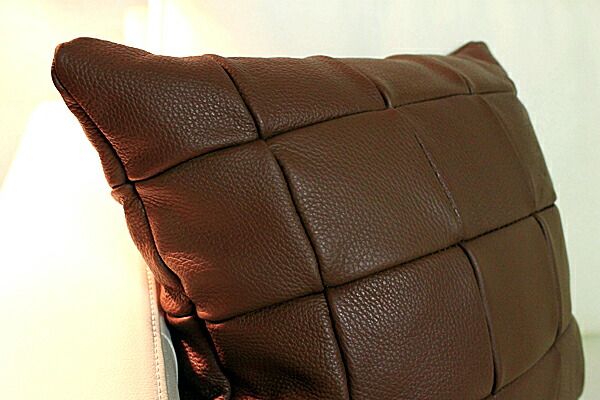 クッション イタリア製 本皮 厚革 本皮 総革 革 総皮 皮 座布団 背当て ソファ ソファー シート 本革 本皮 cu3b-45-m002 エスプレッソ  ソファ おすすめ 家具 北欧 インテリア おしゃれ