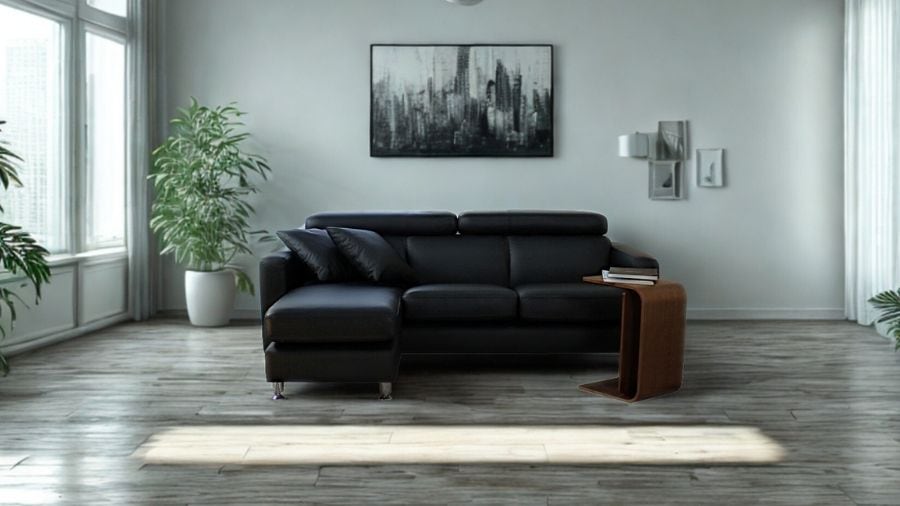 ソファー 革 レザー ソファ 本革 カウチソファ 3人掛けソファ コンパクト カウチ コーナー L字 ハイバック ローバック ヘッドレスト 3シート シンプル 赤 レッド Lelax Vogue リラックス ヴォーグ 幅196cm 本革 総革 1mm厚