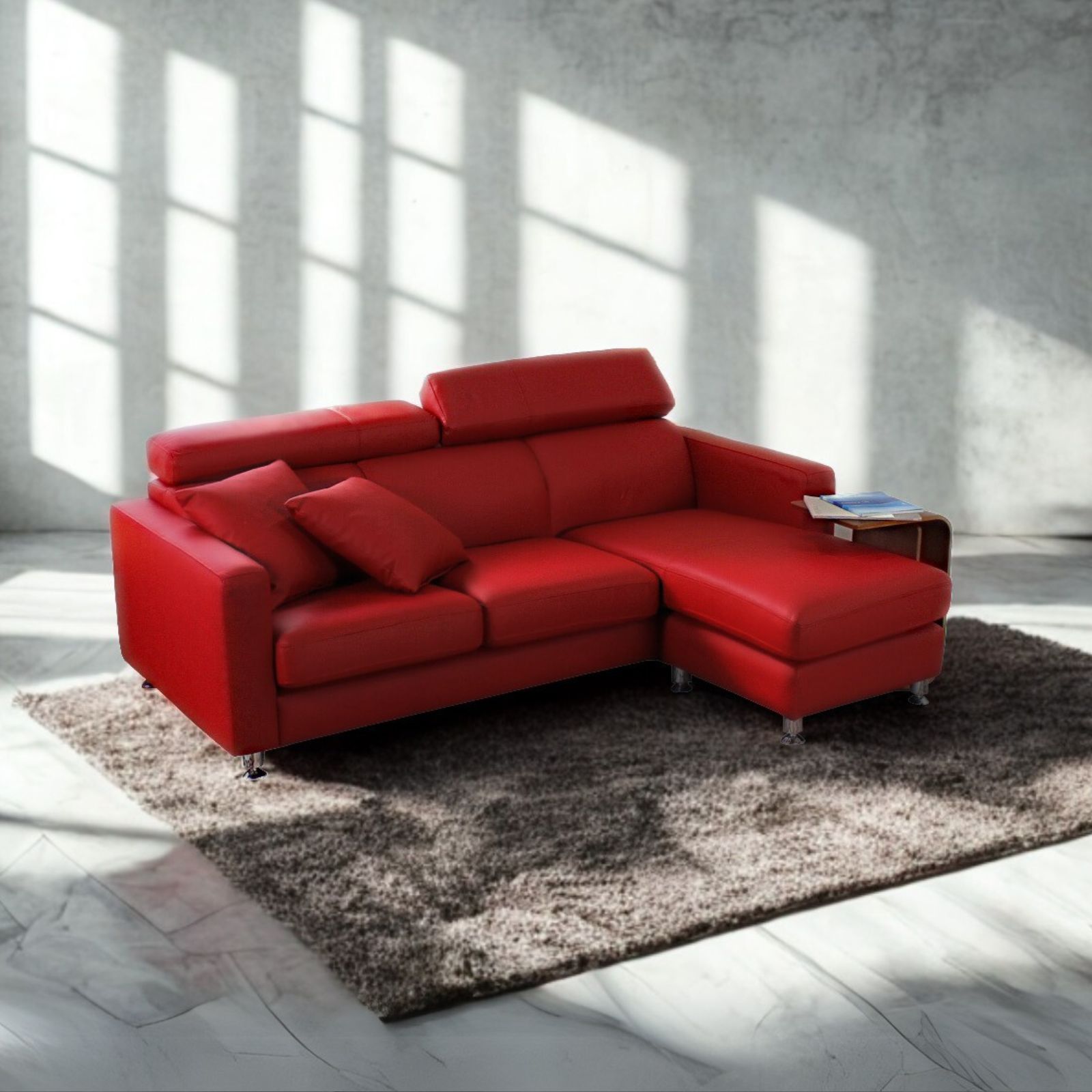 ソファ ソファー 革 レザー 本革 カウチソファ 3人掛けソファ コンパクト コーナー L字 ハイバック ローバック ヘッドレスト シンプル 3シート ブラック Lelax Vogue リラックス ヴォーグ 幅196cm 本革 総革 厚革1.5mm厚