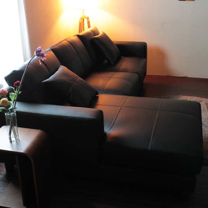 ソファ ソファー 革 レザー 本革 カウチソファ 3人掛けソファ