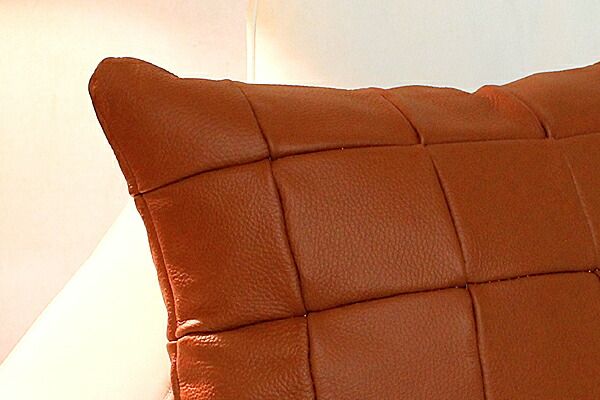 クッション イタリア製 本皮 厚革 本皮 総革 革 総皮 皮 座布団 背当て ソファ ソファー シート cu3b-45-m007 ブランディ  ソファ おすすめ 家具 北欧 インテリア おしゃれ