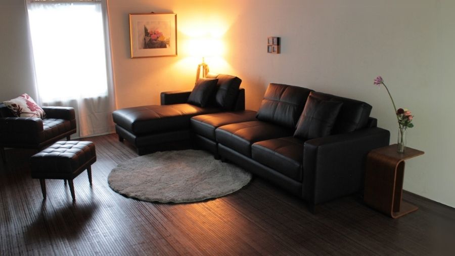 ソファー 革 レザー ソファ 本革 カウチソファ 3人掛けソファ ワイド 大型 コーナー L字 ローバック 3シート シンプル モダン 黒 ブラック Lelax Vivace-250 リラックス ヴィヴァーチェ 幅250cm 本革 総革 厚革1.5mm厚