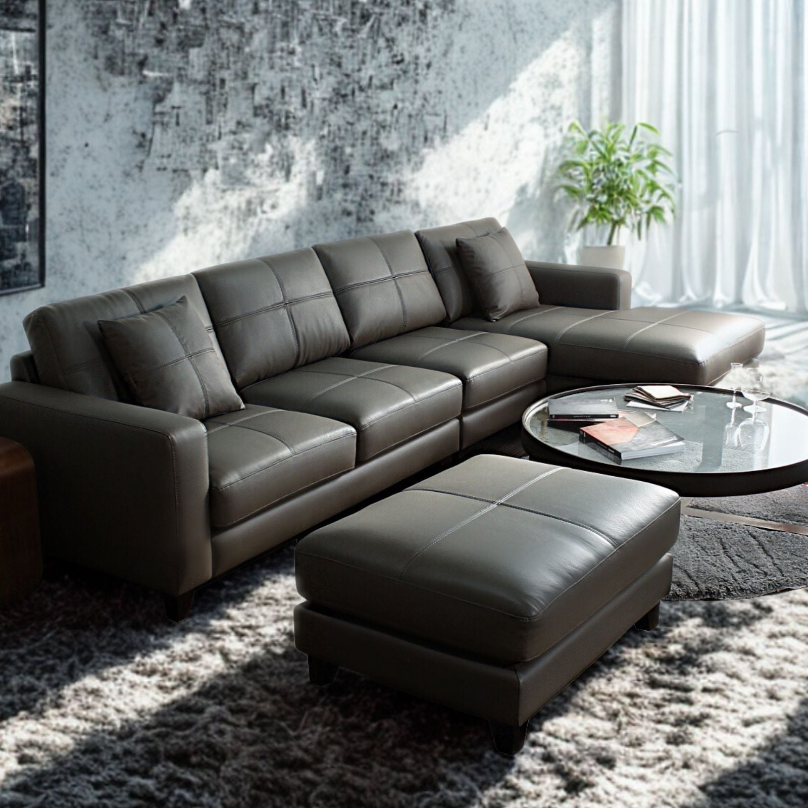 ソファー 革 レザー ソファ 本革 カウチソファ 4人掛けソファ ワイド