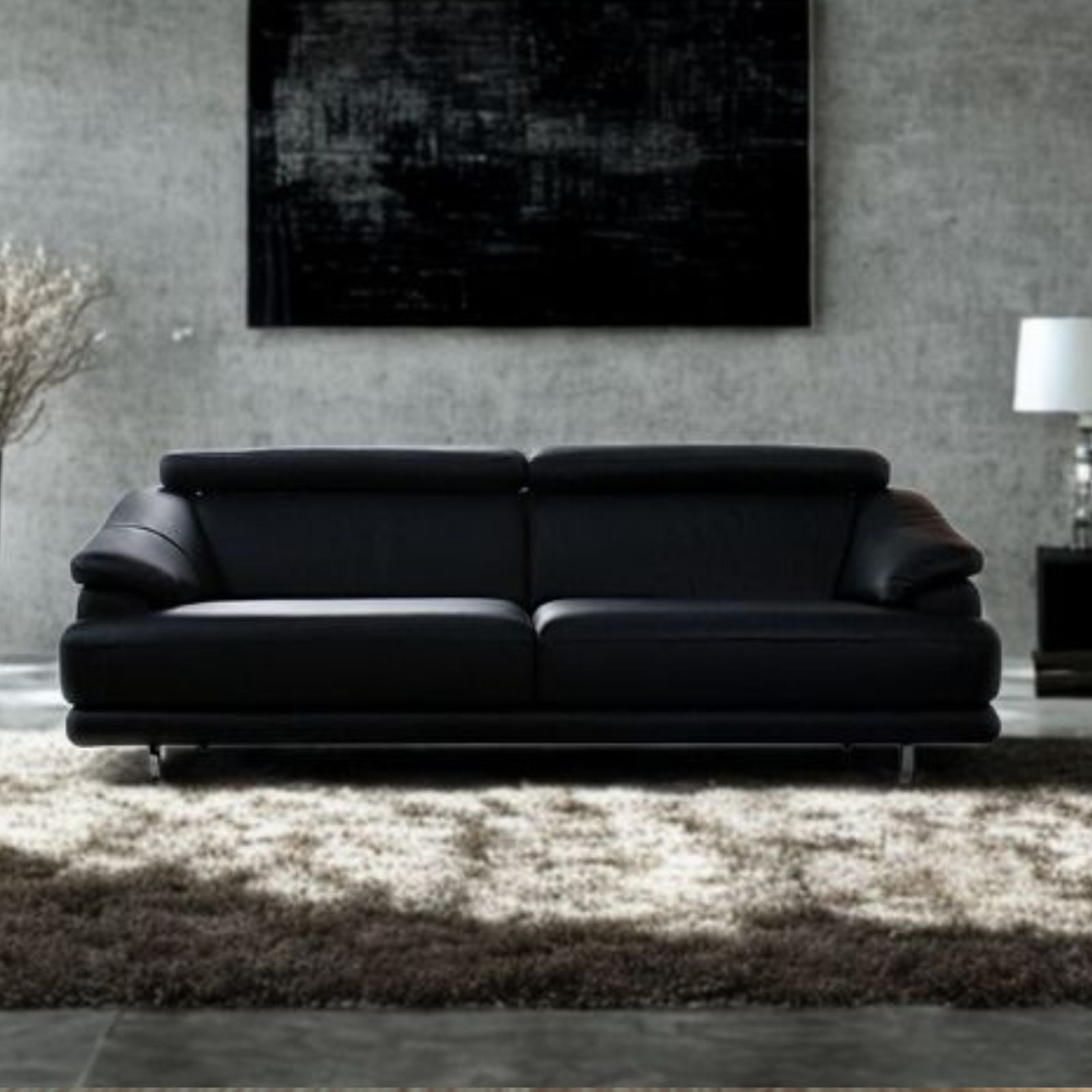 ソファー 革 レザー ソファ 本革 3人掛けソファ ワイド2人掛けソファ ハイバック ローバック 2シート ヘッドレスト 奥行 深い シンプル モダン イタリア社製ブランド Valerie ヴァレリー 選べる2サイズ 幅203cm/181cm 本革 半革 厚革1.5mm厚