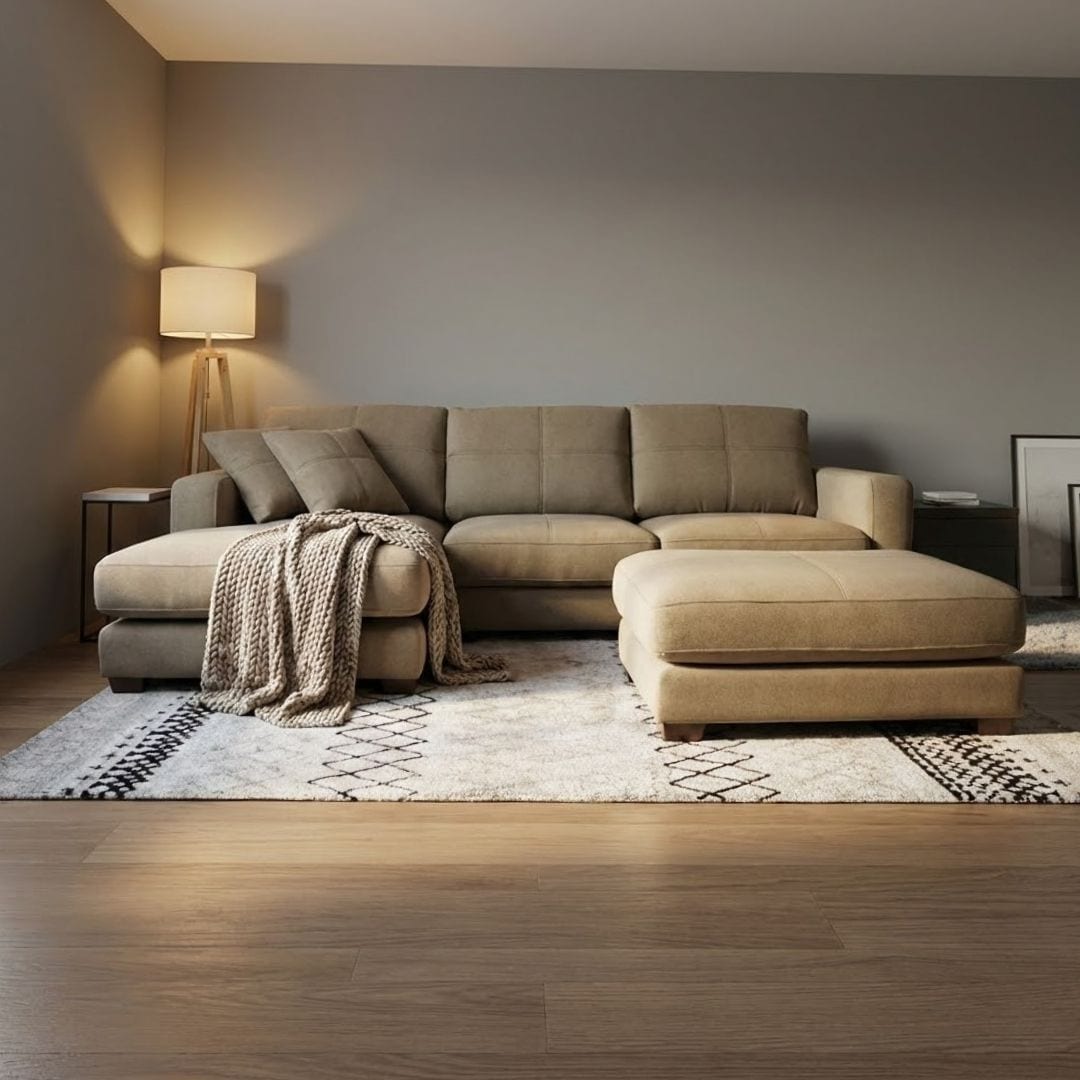 ソファー ソファ カウチソファ 3人掛けソファ ワイド 大型 カウチ