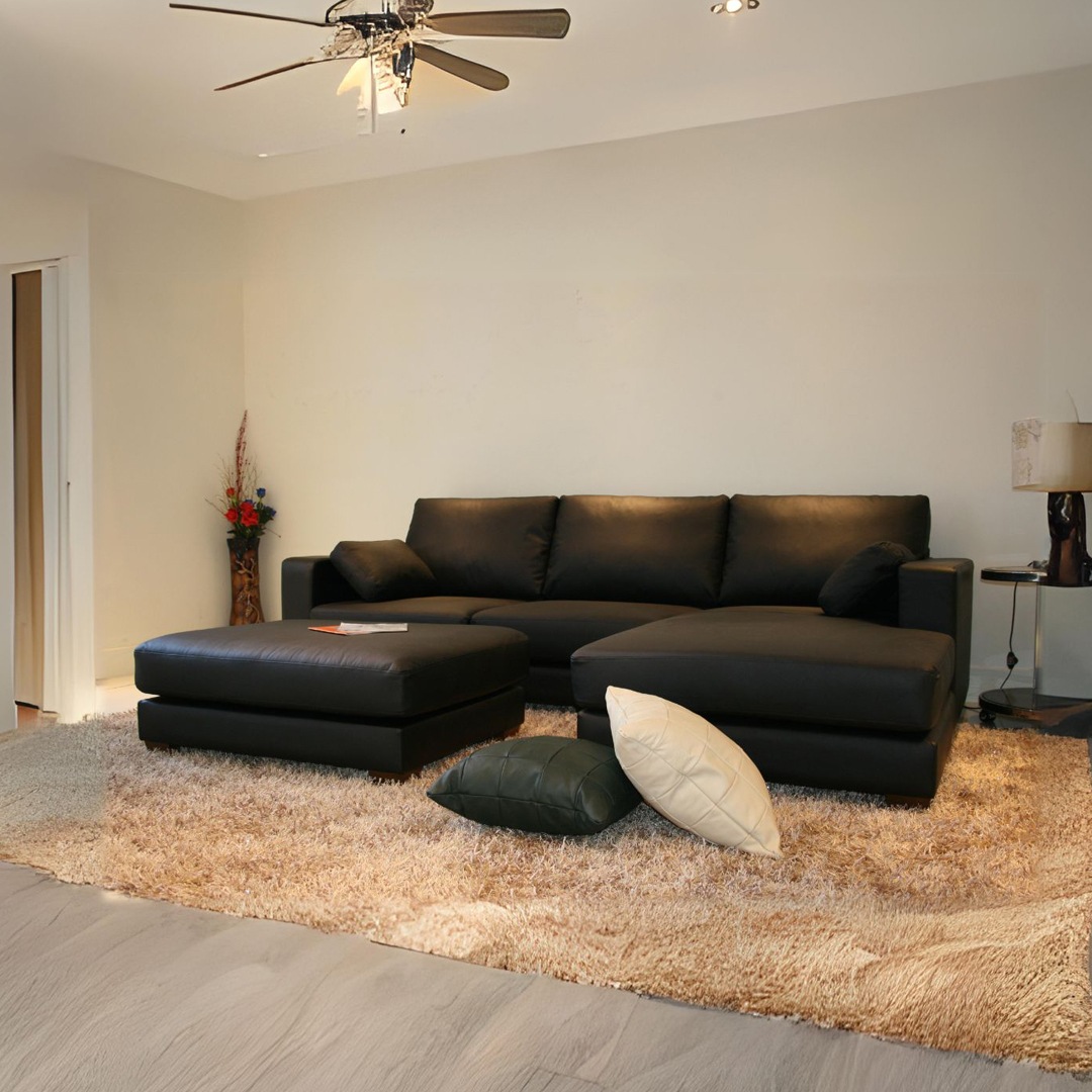 ソファ ソファー 革 レザー 本革 カウチソファ 3人掛けソファ ワイド カウチ 大型 コーナー L字 ローバック 3シート シンプル モダン 黒 ブラック Lelax Divina リラックス ディヴィーナ 幅250cm 本革 総革 厚革1.5mm厚