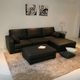 ソファ ソファー 革 レザー 本革 カウチソファ 3人掛けソファ ワイド カウチ 大型 コーナー L字 ローバック 3シート シンプル モダン 黒 ブラック Lelax Divina リラックス ディヴィーナ 幅250cm 本革 総革 厚革1.5mm厚