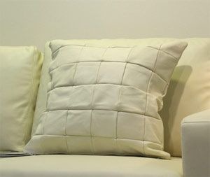 クッション イタリア製 本皮 本皮 総革 革 総皮 皮 座布団 背当て ソファ ソファー シート 本革 本皮 cu3b-55-154 ホワイト  ソファ おすすめ 家具 北欧 インテリア おしゃれ