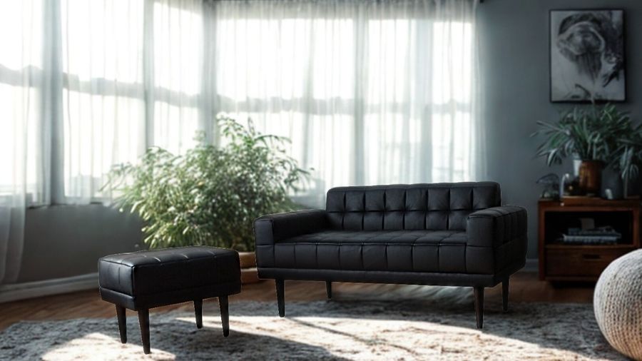 ソファ ソファー 革 レザー 本革 2人掛け コンパクト ダイニング