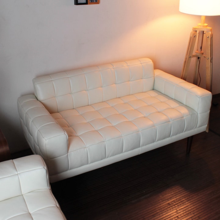 ソファ ソファー 革 レザー 本革 2人掛けソファ ダイニングソファ