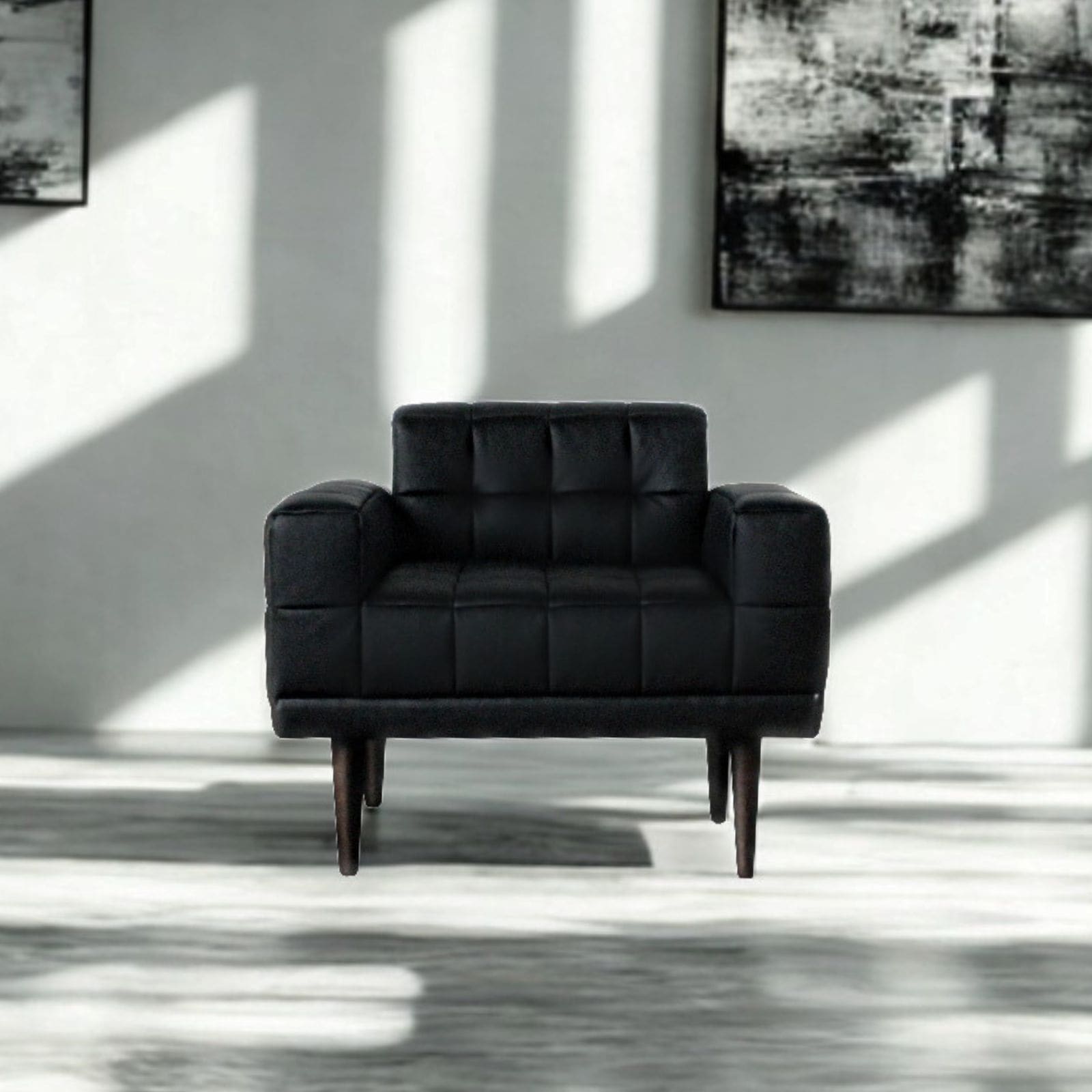 ソファ ソファー 革 レザー 本革 1人掛けソファ ダイニング