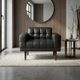 本革 ソファ 1人掛け クアドロ Quadro 選べるカラー 多色 コンパクト 81cm ローバック ローソファ 奥行き浅い スリム パーソナルチェア 応接室 待合室 エントランス イタリア社製レザー 【Quadro クアドロ 幅81cm 本革 半革 1mm厚 LELAX】