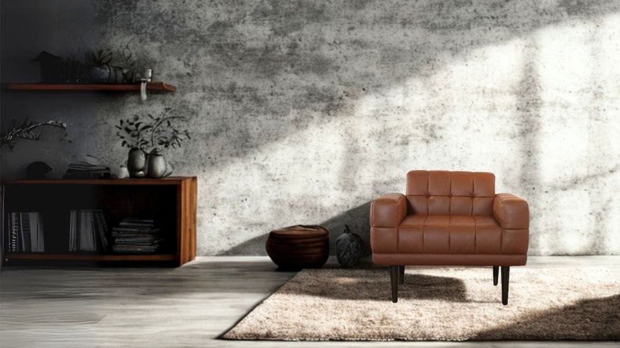 ソファ ソファー 革 レザー 本革 1人掛けソファ ダイニングソファ ラウンジ コンパクト ローバック 応接ソファ 会議室 オフィス 待合室 ロビー ホワイト イタリア社製ブランド Lelax Quadro リラックス クアドロ 幅81cm 本革 半革 厚革1.5mm厚