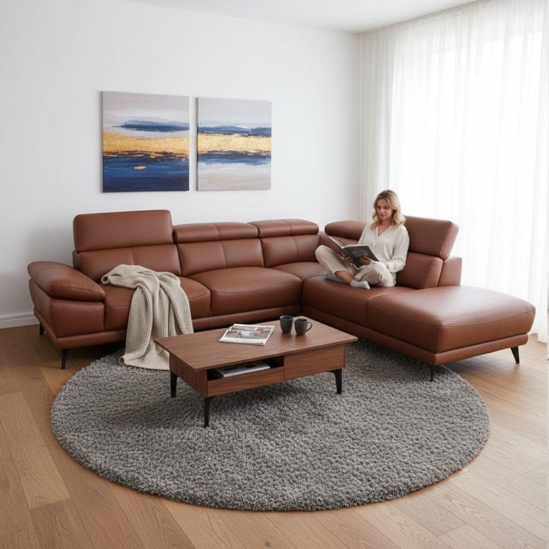 ソファ ソファー 革 レザー 本革 カウチソファ コーナーソファ 3人掛けソファ 4人掛けソファ ワイド 大型 L字 ハイバック ヘッドレスト ローバック シンプル モダン Lelax Vito リラックス ヴィトー 幅287cm 本革 半革