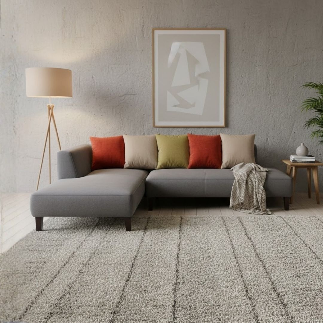 ソファー カウチソファ 3人掛けソファ 2人掛けソファ コーナーソファ カバーリングソファ ワイド 大型 カウチ L字 ローバック シンプル モダン 奥行 深い 白 ホワイト Lelax Luminoso リラックス ルミノソ 幅249cm 布地