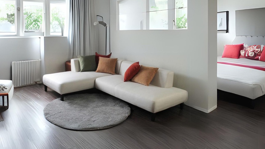 ソファー カウチソファ 3人掛けソファ 2人掛けソファ コーナーソファ カバーリングソファ ワイド 大型 カウチ L字 ローバック シンプル モダン 奥行 深い 白 ホワイト Lelax Luminoso リラックス ルミノソ 幅249cm 布地