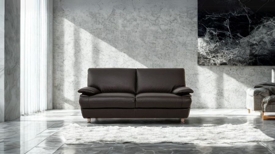 ソファ ソファー 革 レザー 3人掛けソファ 本革ソファ コンパクトソファ ローバックソファ シンプルソファ 2シートソファ モダンソファ Serenite セレニテ 幅175cm 本革 厚革1.5mm厚 半革