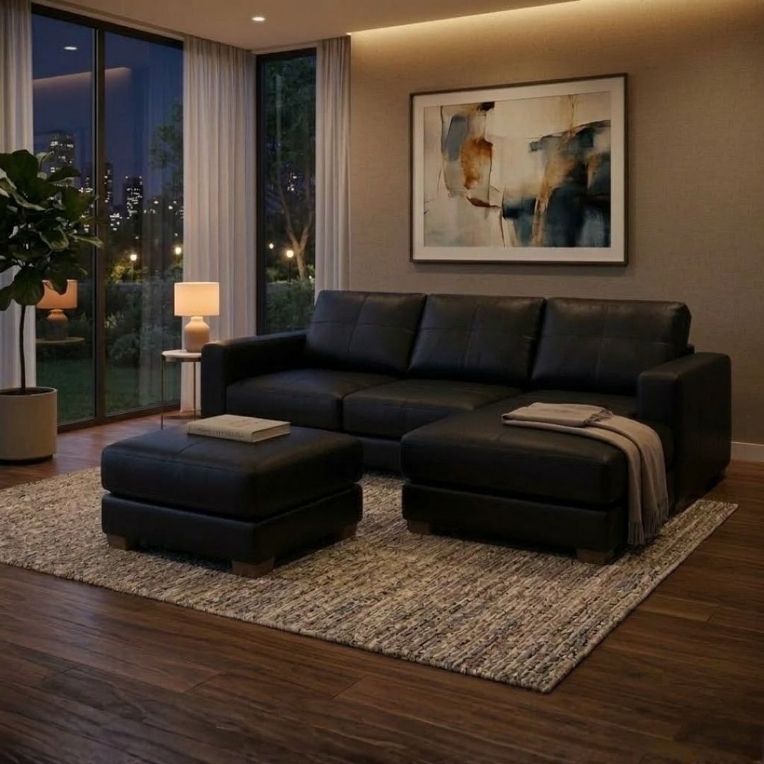 ソファー 革 レザー ソファ 本革 カウチソファ 3人掛けソファ コンパクト カウチ コーナー L字 ローバック 3シート シンプル モダン 白 ホワイト Lelax Vivace-220 リラックス ヴィヴァーチェ 幅220cm 本革 総革 1mm厚