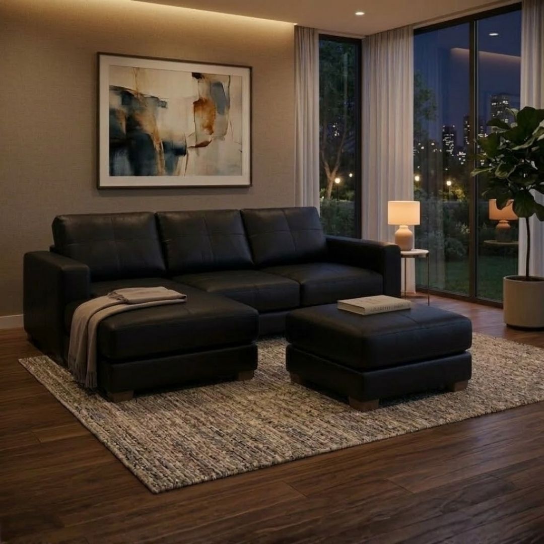 ソファー 革 レザー ソファ 本革 カウチソファ 3人掛けソファ コンパクト カウチ コーナー L字 ローバック 3シート シンプル モダン 白 ホワイト Lelax Vivace-220 リラックス ヴィヴァーチェ 幅220cm 本革 総革 1mm厚