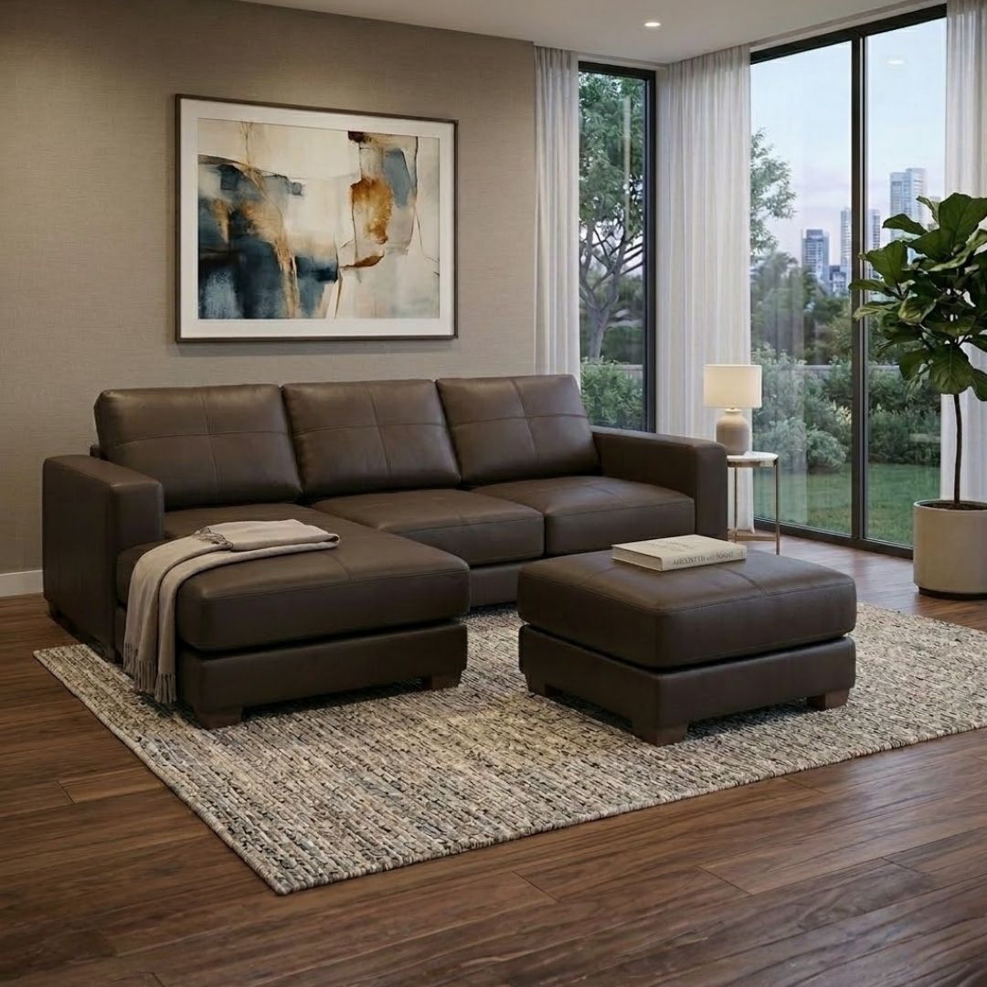 ソファー 革 レザー ソファ 本革 カウチソファ 3人掛けソファ コンパクト カウチ コーナー L字 ローバック 3シート シンプル モダン 白 ホワイト Lelax Vivace-220 リラックス ヴィヴァーチェ 幅220cm 本革 総革 1mm厚