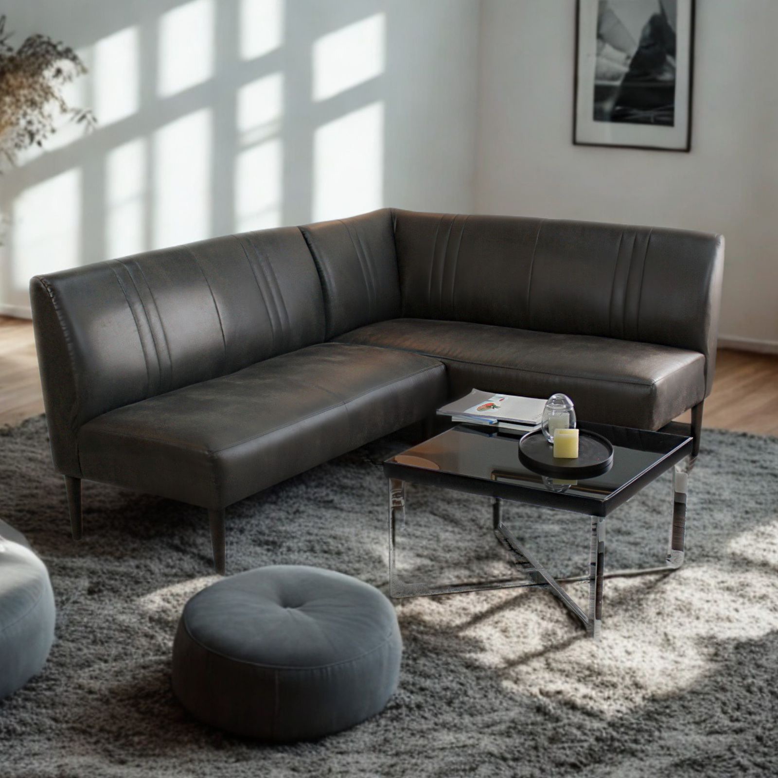 ソファ ソファー ダイニングソファ コーナーソファ 3人掛けソファ 4人