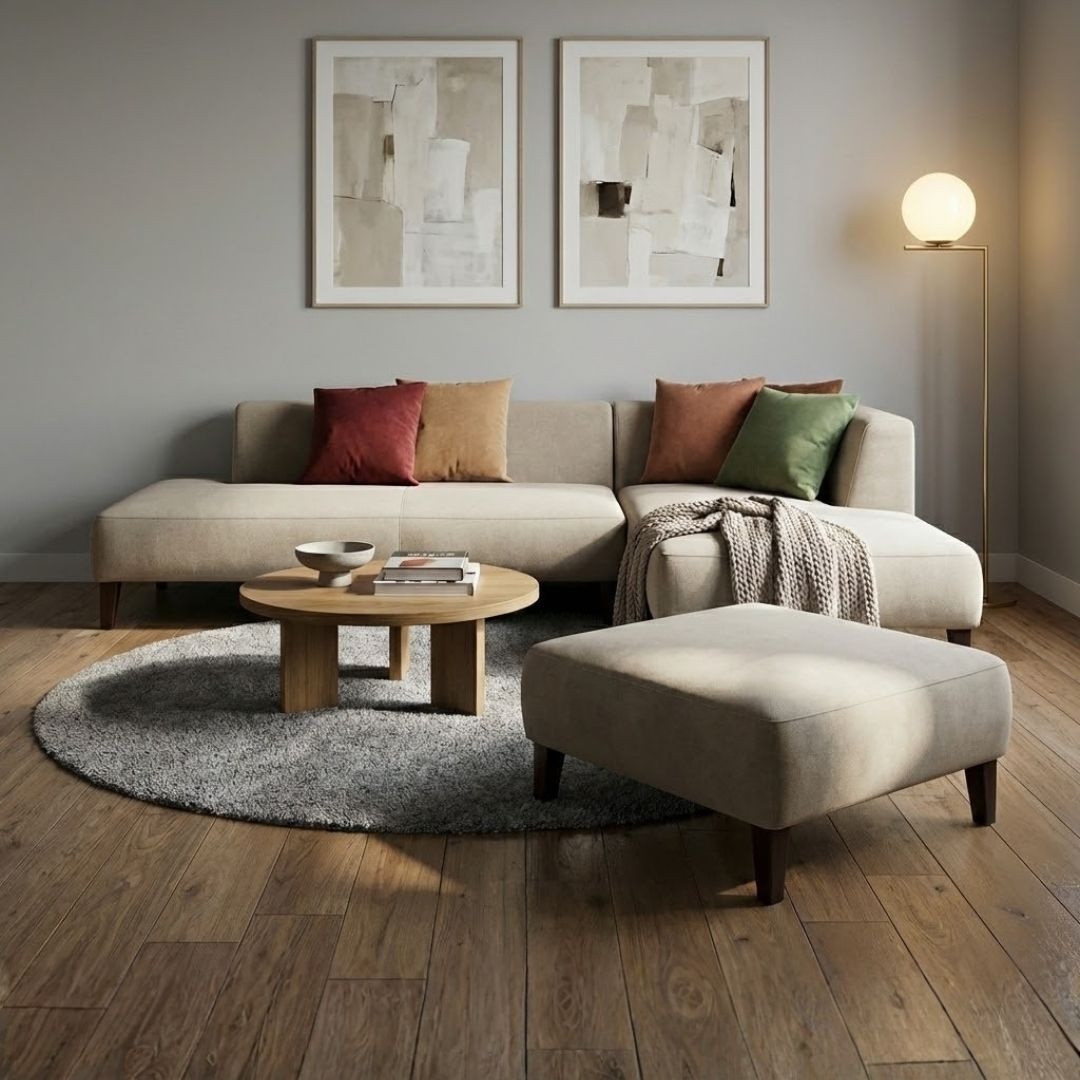 ソファ ソファー カウチソファ 3人掛けソファ 2人掛けソファ コーナーソファ カバーリングソファ ワイド 大型 コーナー L字 ローバック シンプル オットマン付き 白 ホワイト Lelax Luminoso リラックス ルミノソ 幅249cm 布地