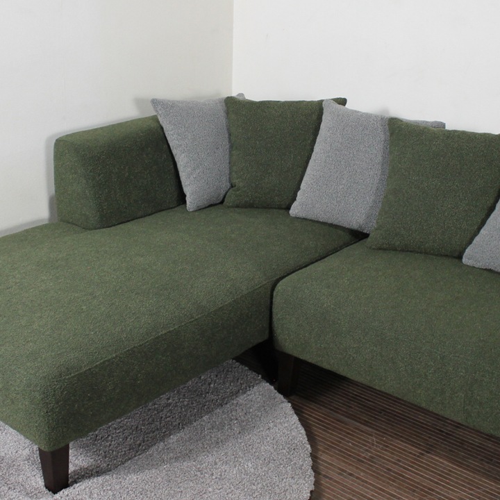 ソファー ソファ カウチソファ 3人掛けソファ 2人掛けソファ コーナーソファ カバーリング ワイド 大型 カウチ L字 ローバック 韓国インテリア 北欧風 モダン 白 Lelax Luminoso seconda ルミノソ セコンダ  幅249cm 布地 ファブリック